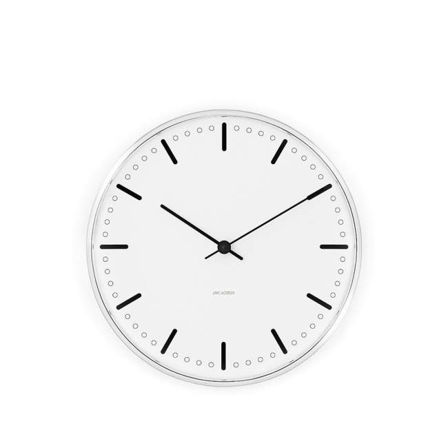 Zegar ścienny Rosendahl City Hall Arne Jacobsen Ø 21 cm