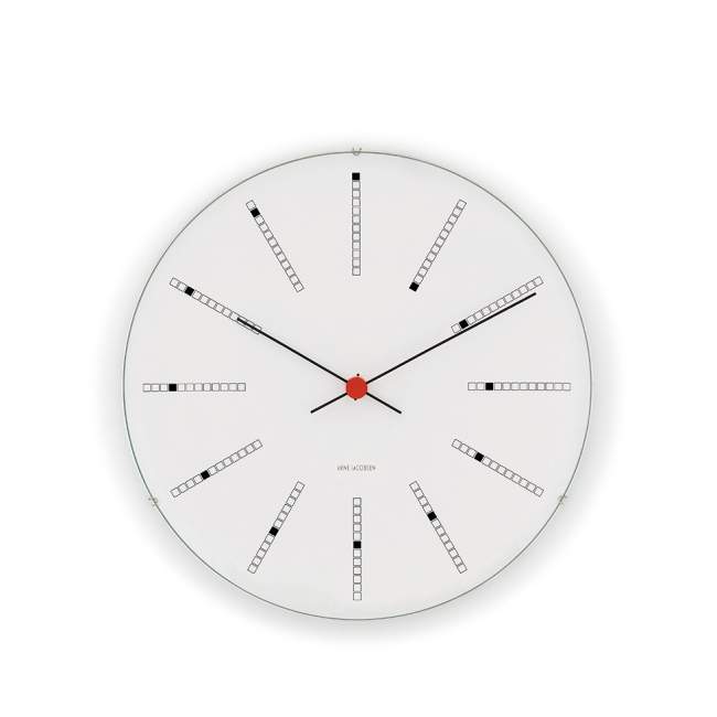 Zegar ścienny Rosendahl Bankers Arne Jacobsen Ø 29 cm