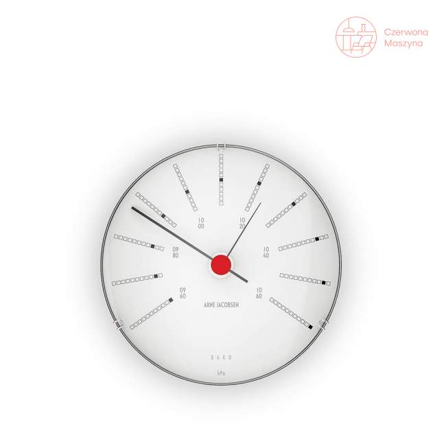 Zegar ścienny z barometrem Rosendahl Bankers Arne Jacobsen