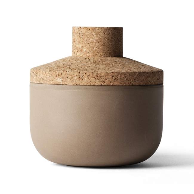 Pojemnik Menu New Norm Stone Jar Ø 13 cm, piaskowy