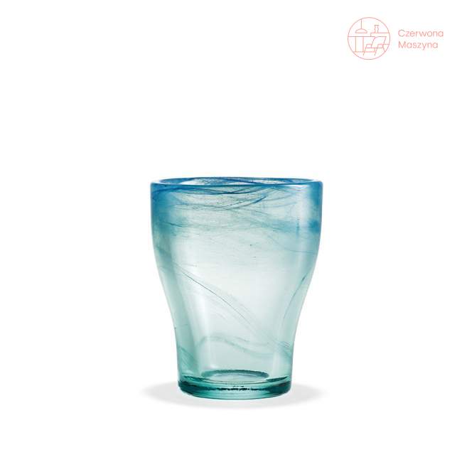 Szklanka Holmegaard Nordlys 250 ml, niebieska