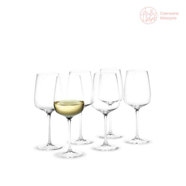6 Kieliszków do białego wina Holmegaard Bouquet 410 ml