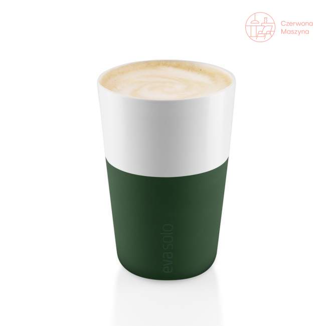 2 Filiżanki do latte Eva Solo 360 ml, emerald green