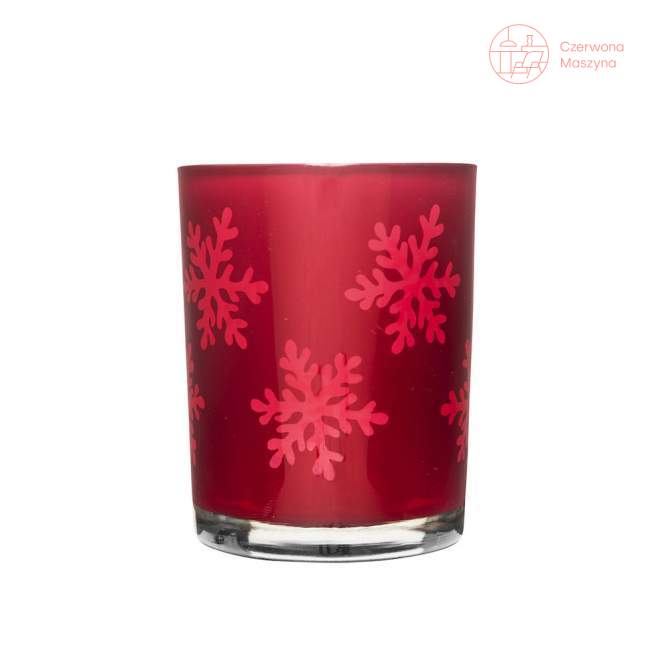 Świecznik Sagaform Winter 12,5 cm, czerwony