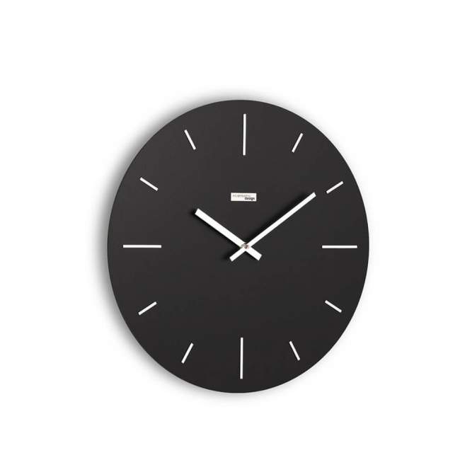 Zegar ścienny Incantesimo Design Omnia Ø 40 cm, black