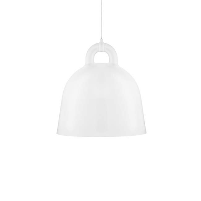 Lampa Normann Copenhagen Bell Ø 55 cm, biała