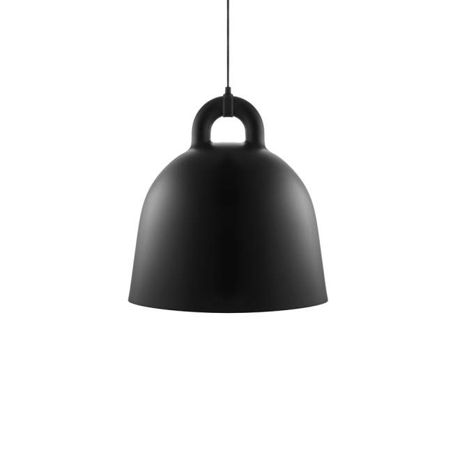 Lampa Normann Copenhagen Bell Ø 55 cm, czarna