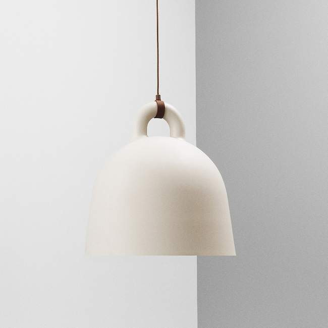 Lampa Normann Copenhagen Bell Ø 42 cm, piaskowa