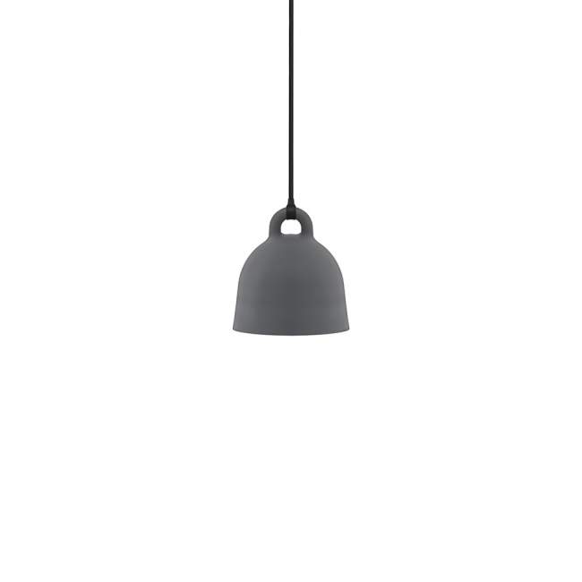 Lampa Normann Copenhagen Bell Ø 22 cm, szara