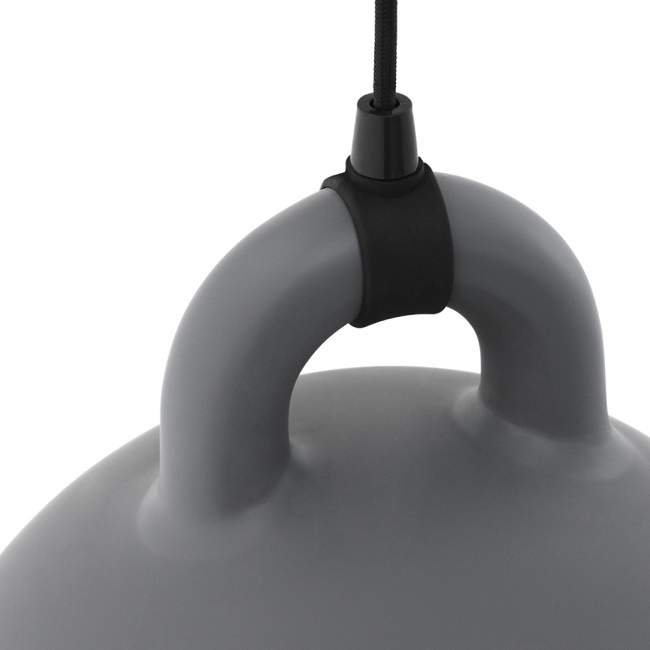 Lampa Normann Copenhagen Bell Ø 42 cm, szara
