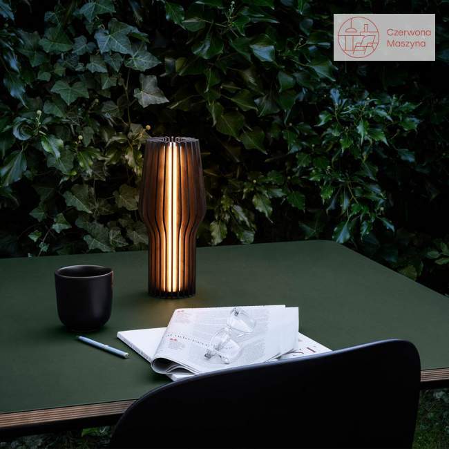 Lampa stołowa Eva solo Radiant LED 28,5 cm, smoked oak