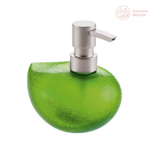 Dozownik do mydła Koziol Grace zielony przezroczysty
