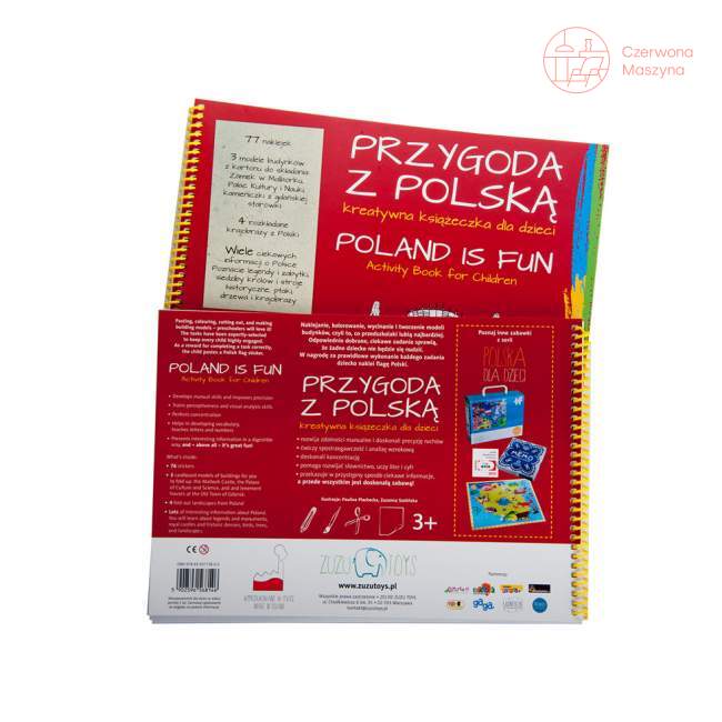 Książeczka kreatywna Zuzu Toys Przygoda z Polską