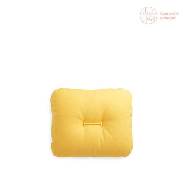 Poduszka dekoracyjna Normann Copenhagen Hi wool, żółta