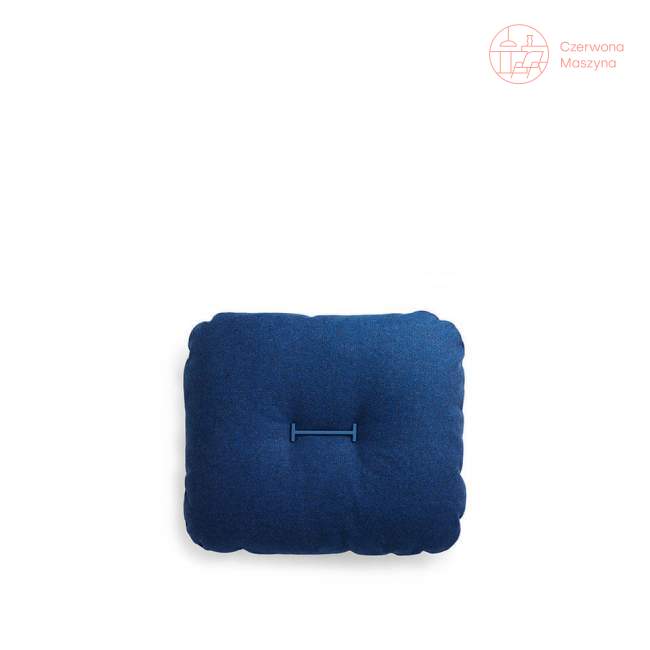 Poduszka dekoracyjna Normann Copenhagen Hi flax, niebieska