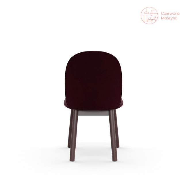 Krzesło Normann Copenhagen Ace, welur, bordowy 