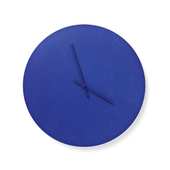 Zegar ścienny Menu Steel Wall Clock Ø 30 cm, niebieski