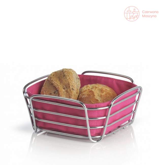 Koszyk na pieczywo Blomus Delara 20 cm, różowy