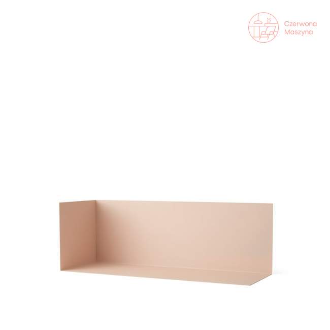 Półka Menu Corner 67 cm, różowa