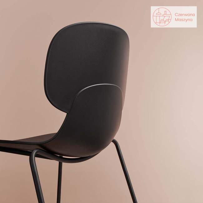 Krzesło do jadalni Eva Solo Combo, 45 cm, black
