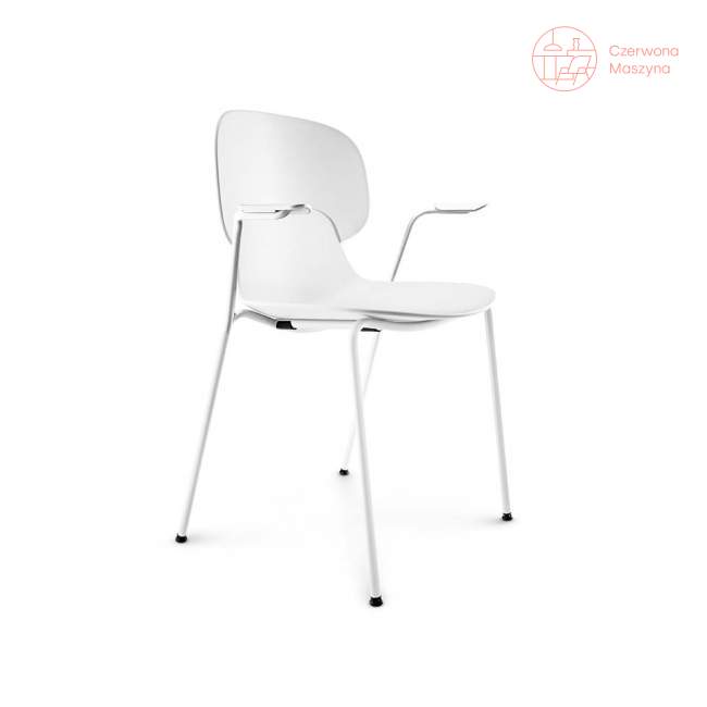 Krzesło do jadalni z podłokietnikami Eva Solo Combo, 45 cm, white