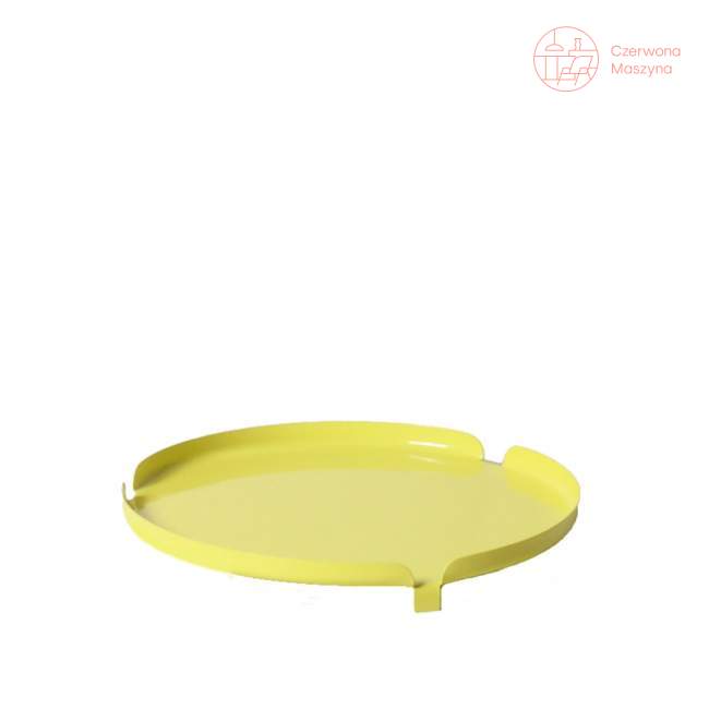 Taca do taboretu - stolika kawowego OK Design Centro, żółta