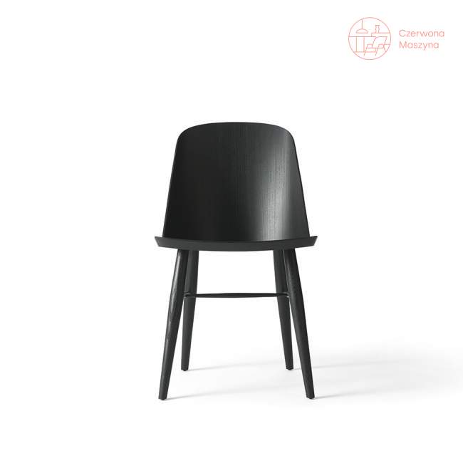 Krzesło Menu Synnes jesion, czarne