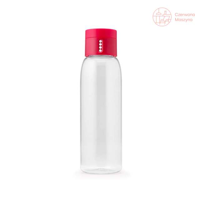 Butelka na wodę Joseph Joseph Dot 0,6 l, różowa