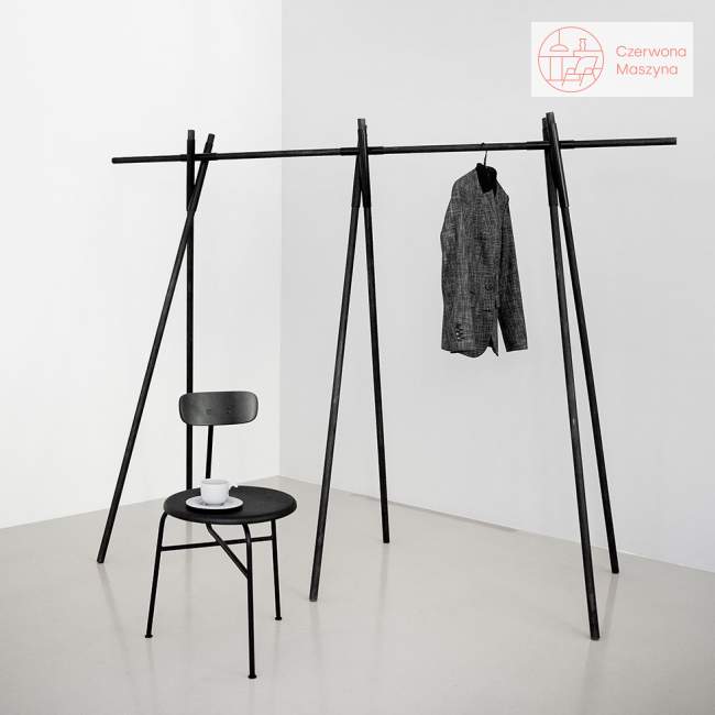 Krzesło Menu Afteroom 3.0 Kvadrat Basel 77 cm, czarny melanż