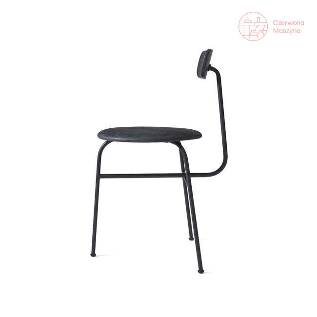 Krzesło Menu Afteroom 3.0 skóra Soerensen, czarne