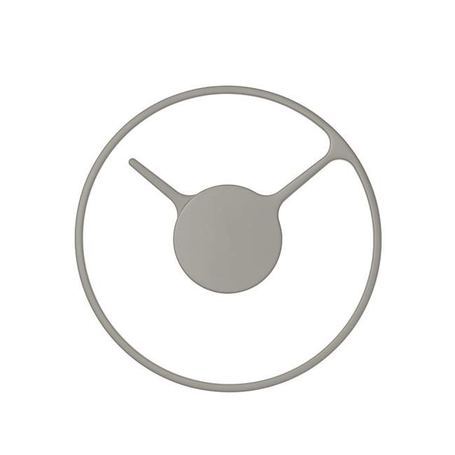 Zegar ścienny Stelton Time Ø 22 cm, jasnoszary