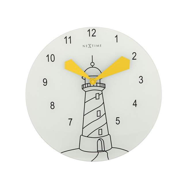 Zegar ścienny NeXtime Lighthouse Ø 30 cm
