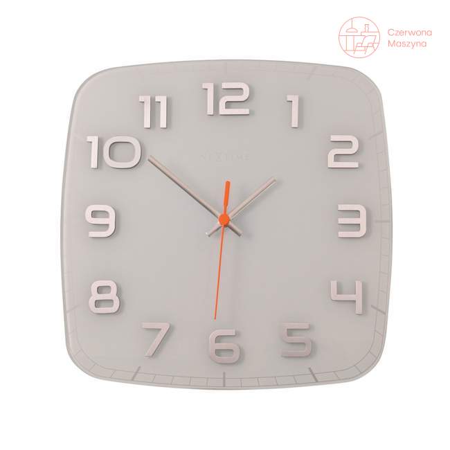 Zegar ścienny NeXtime Classy 30 cm, biały