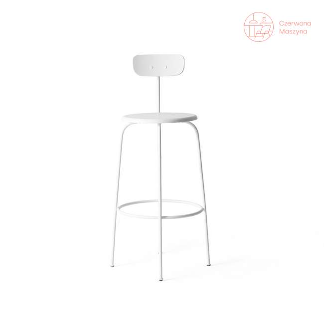 Krzesło barowe Menu Afteroom 92 cm, białe