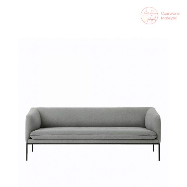 Sofa 3-osobowa ferm Living Turn Cotton light grey