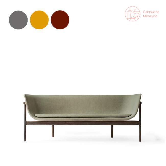 Sofa 3-osobowa Menu Tailor GR3T dark oak / textile