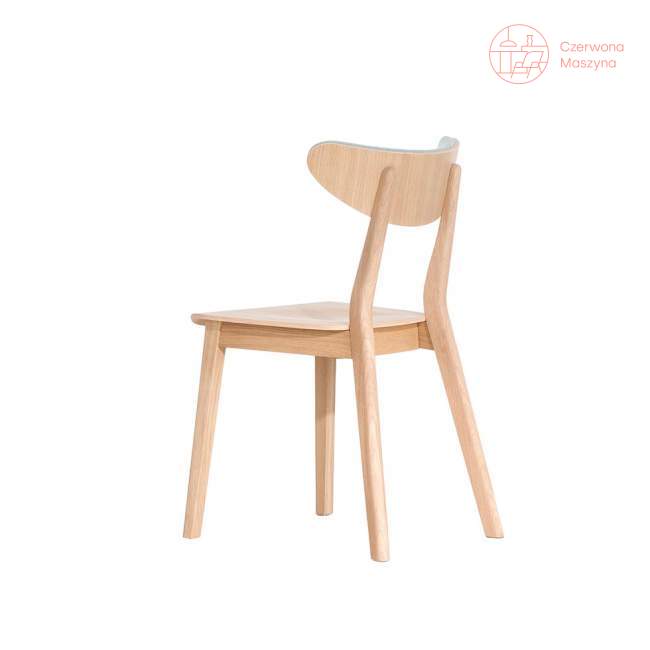 Krzesło tapicerowane Paged LOF, kategoria 1, buk