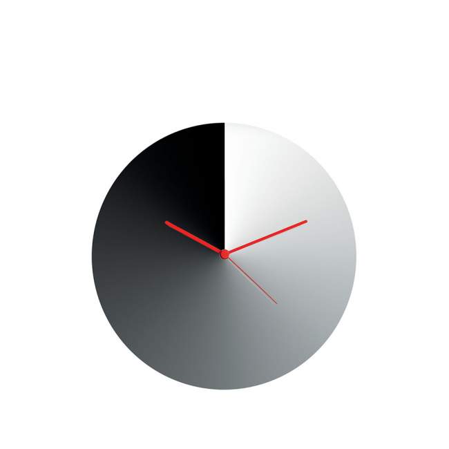 Zegar ścienny Alessi Arris Ø 30 cm, stalowy