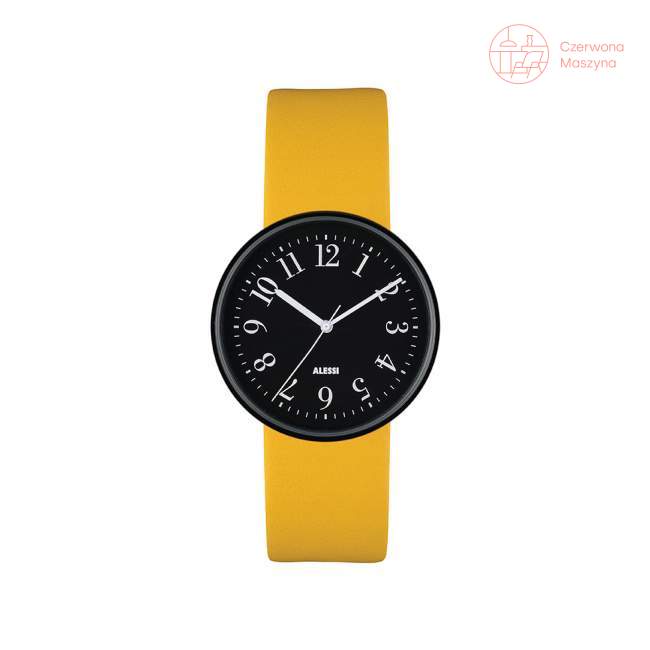 Zegarek Alessi Record męski, żółty
