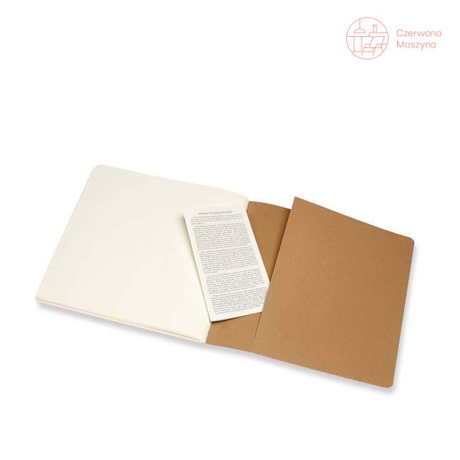 Sketch album Moleskine square, miękka oprawa, 88 stron, kraft brown