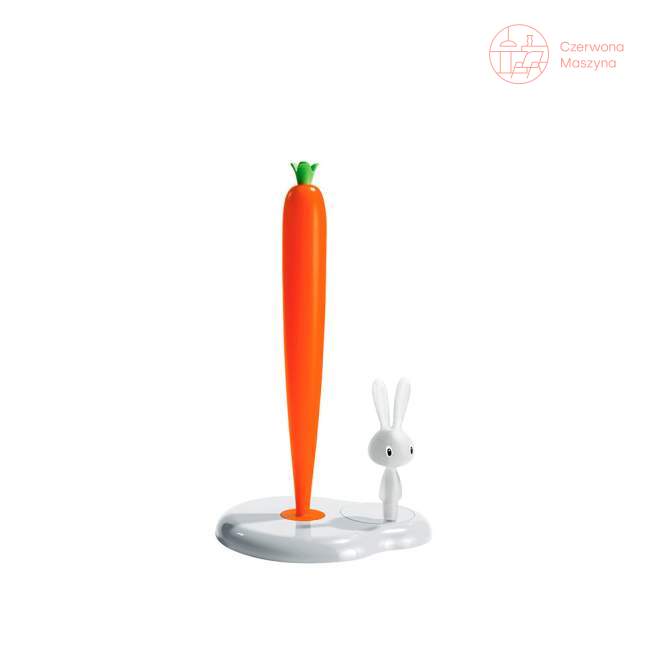 Stojak na papier kuchenny A di Alessi Bunny & Carrot biały