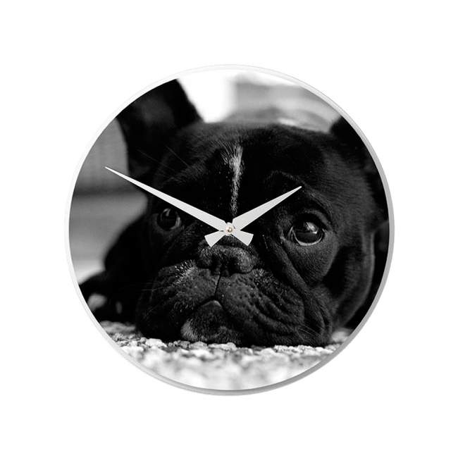 Zegar ścienny NeXtime Dog Ø 40 cm