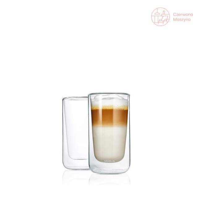 2 szklanki termiczne do latte Blomus Nero