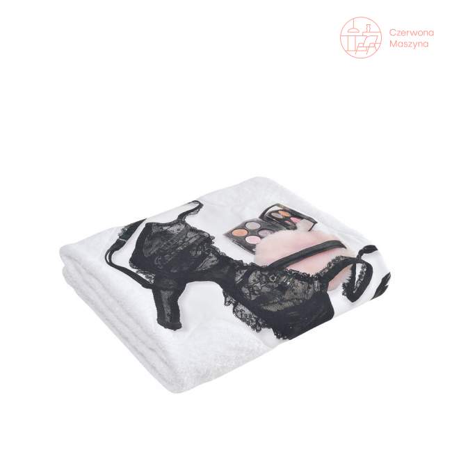Ręcznik kąpielowy DayCollection Leurres 5 a 7 Czarny biustonosz 140 x 70 cm