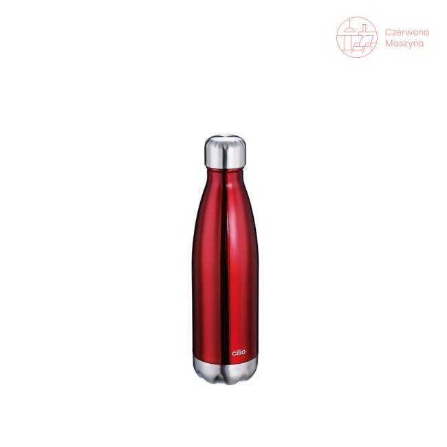 Butelka termiczna Cilio 0,5 l, czerwona