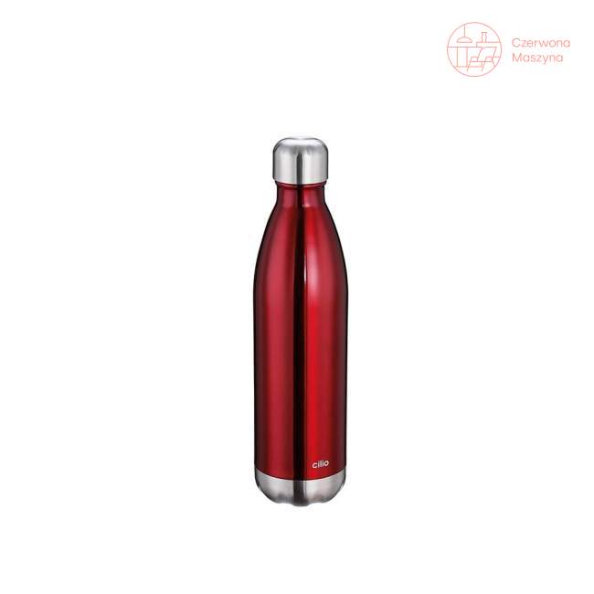 Butelka termiczna Cilio 0,75 l, czerwona