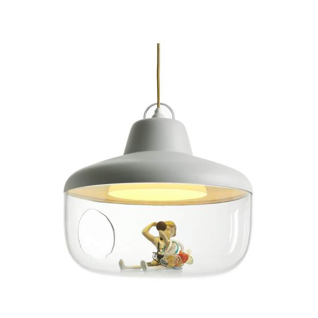 Lampa wisząca Eno Studio Favourite Things Ø 45 cm, biała