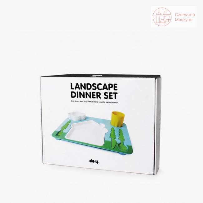 Zestaw obiadowy dla dzieci Doiy Dinner Set Landscape