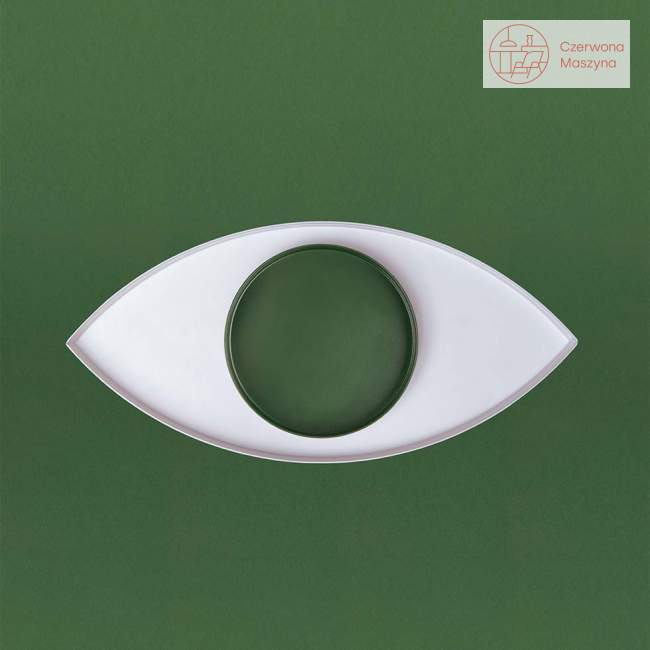 Taca metalowa Doiy The Eye, White and Green