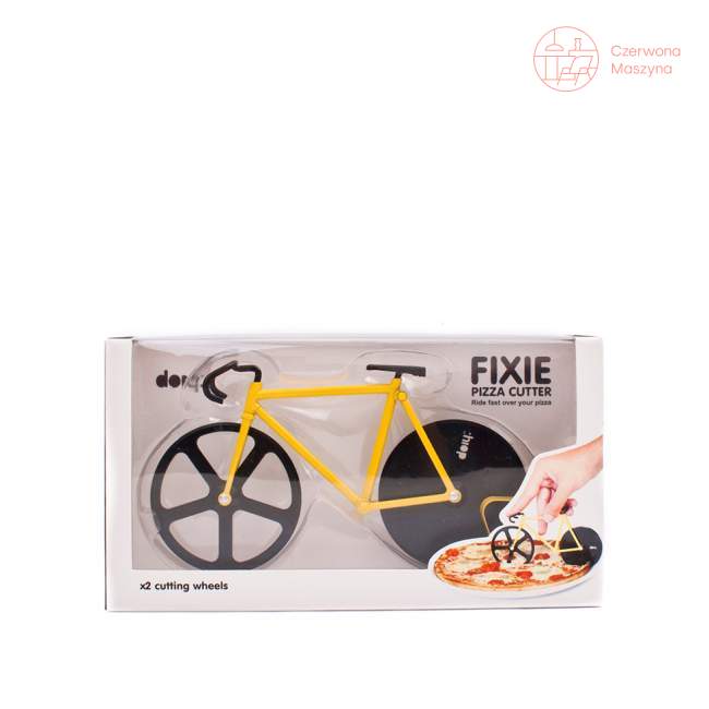 Nóż do pizzy rower Doiy Fixie Bumblebee